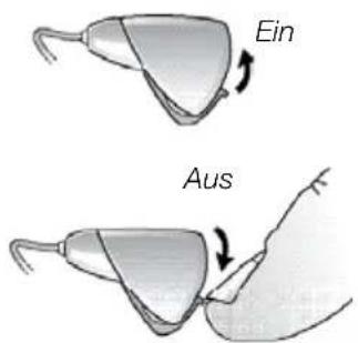 Interton Share ITE - Ein- und Ausschalten - 1