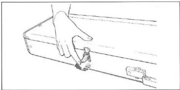 Silver Reed F-270 - SETTING UP THE KNITTER - 1