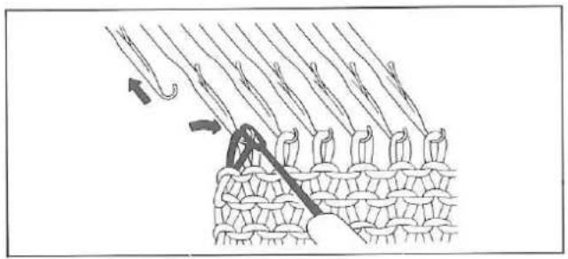 Silver Reed F-270 - KNITTING STRIPE PATTERN - 6