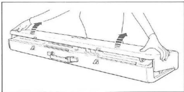 Silver Reed F-270 - SETTING UP THE KNITTER - 2