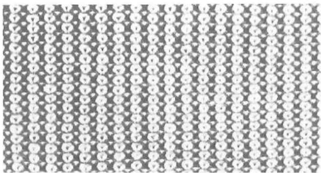 Silver Reed F-270 - TUCK STITCH PATTERN - 1