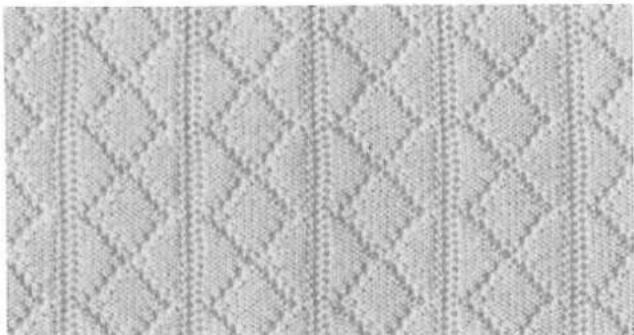 Silver Reed F-270 - SLIP STITCH PATTERN IN COLOUR - 6