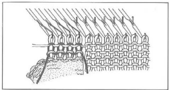 Silver Reed F-270 - INCREASING MULTIPLE STITCHES - 1