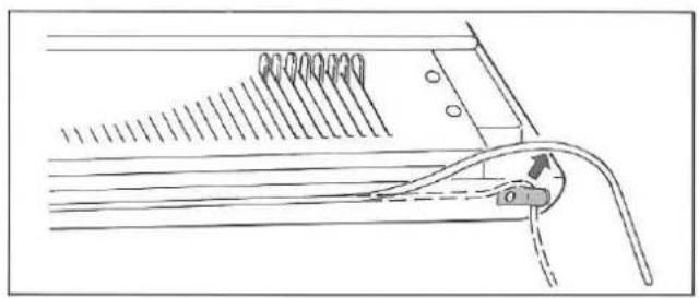 Silver Reed F-270 - SETTING CARRIAGE - 13