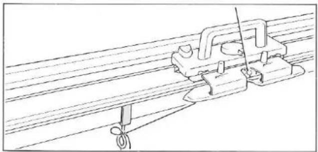 Silver Reed F-270 - SETTING CARRIAGE - 4