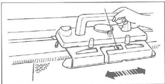 Silver Reed F-270 - KNITTING STOCKINET - 1