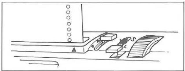 Silver Reed F-270 - NOTE FOR USING THE LACE CARRIAGE - 3