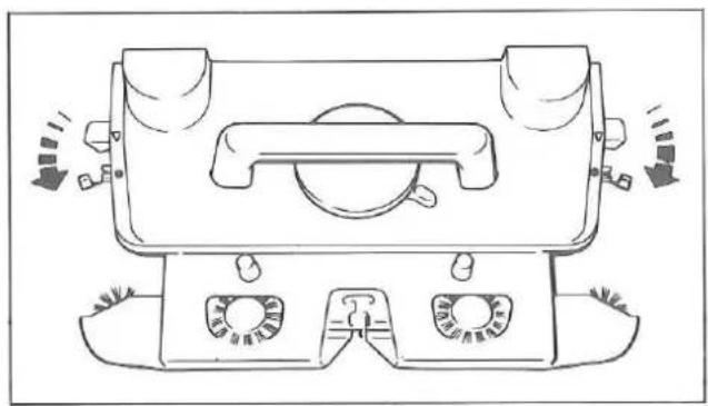 Silver Reed F-270 - SETTING CARRIAGE - 8