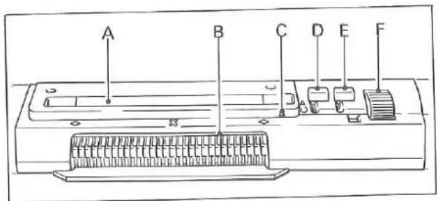 Silver Reed F-270 - SETTING UP THE KNITTER - 9