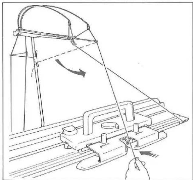 Silver Reed F-270 - TUCK STITCH PATTERN - 5