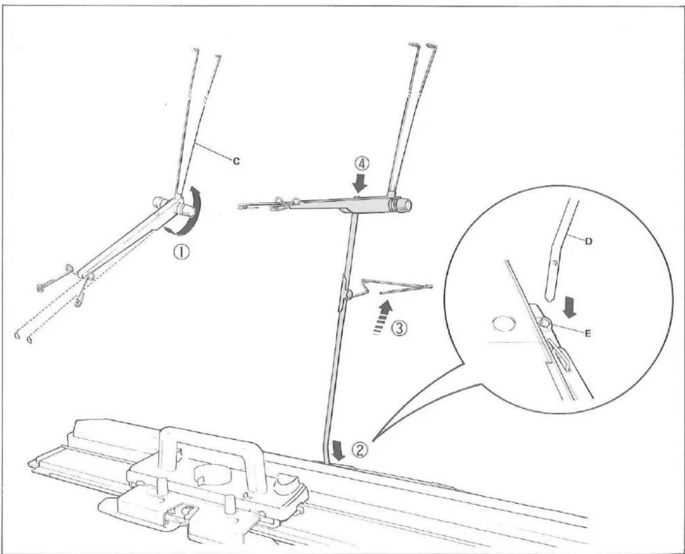 Silver Reed F-270 - AUTO TENSION - 1