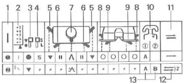 Silver Reed F-270 - INSERTING PUNCH CARD - 5