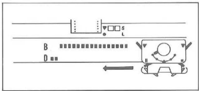 Silver Reed F-270 - TUCK STITCH PATTERN - 3