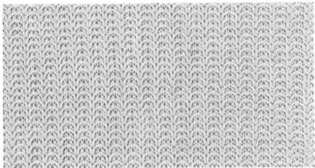 Silver Reed F-270 - TUCK STITCH PATTERN IN COLOURS - 1
