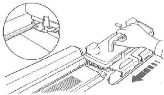 Silver Reed F-270 - CARRIAGE - 10
