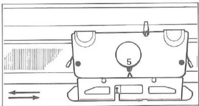 Silver Reed F-270 - CAM LEVER - 1