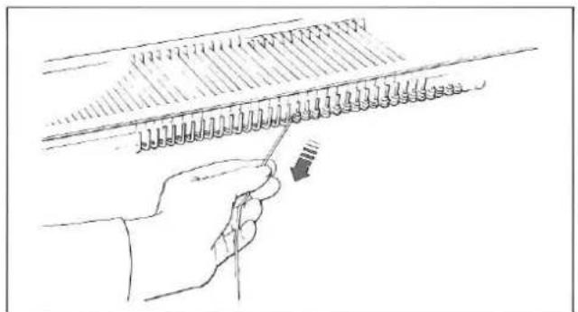 Silver Reed F-270 - SETTING CARRIAGE - 14
