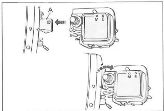 Silver Reed F-270 - SETTING CARRIAGE - 9