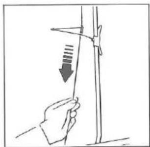 Silver Reed F-270 - REMOVING KNITTED FABRIC - 7