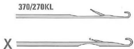 Silver Reed F-270 - If a needle has been damaged... - 5
