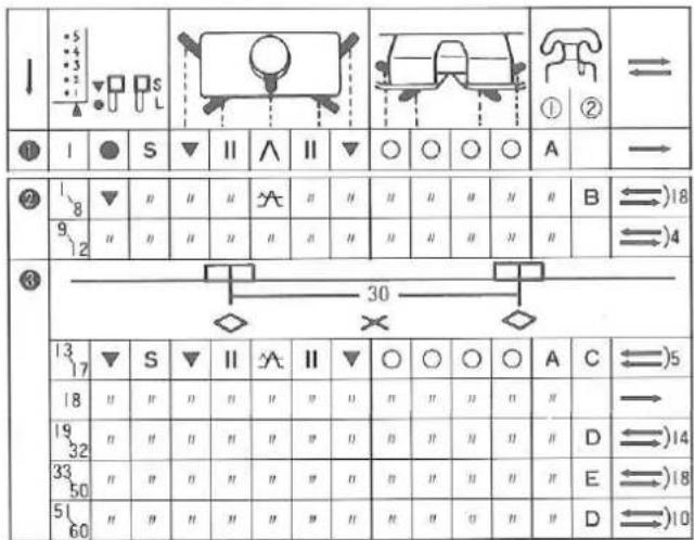 Silver Reed F-270 - SETTING CARRIAGE - 7