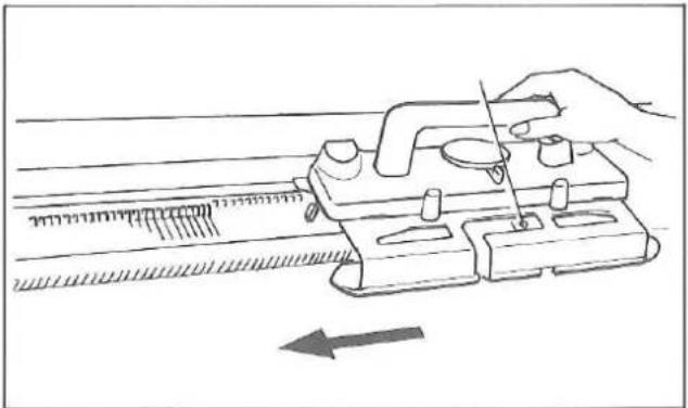 Silver Reed F-270 - SETTING CARRIAGE - 3