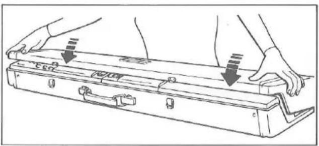 Silver Reed F-270 - REPACKING THE KNITTER - 5