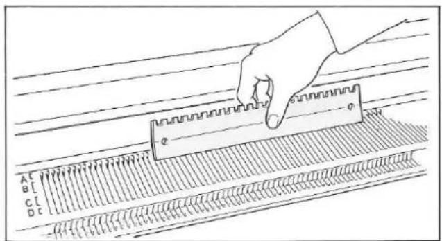 Silver Reed F-270 - ADJUSTING TENSION DIAL - 3