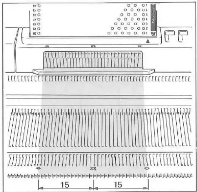 Silver Reed F-270 - INSERTING PUNCH CARD - 3