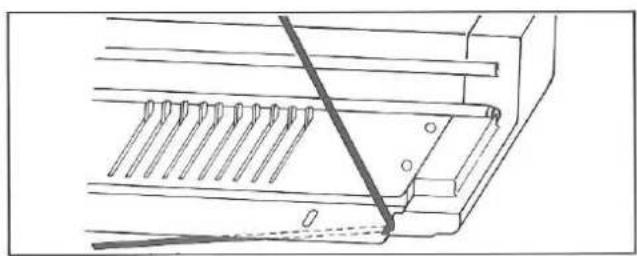 Silver Reed F-270 - LEARNING SINGLE MOTIF VARIATIONS - 9