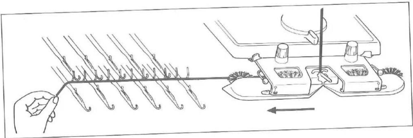 Silver Reed F-270 - SETTING CARRIAGE - 6