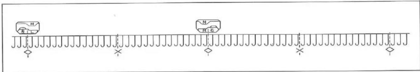 Silver Reed F-270 - LEARNING SINGLE MOTIF VARIATIONS - 2