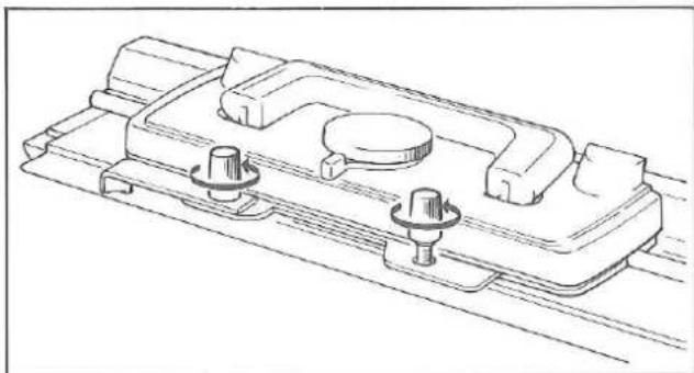 Silver Reed F-270 - SETTING UP THE KNITTER - 3