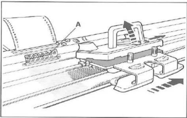 Silver Reed F-270 - NOTES FOR RE-KNITTING - 3