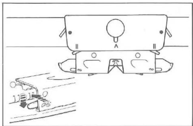 Silver Reed F-270 - SETTING CARRIAGE - 2