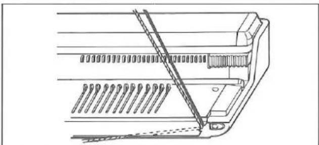 Silver Reed F-270 - KNITTING STRIPE PATTERN - 3
