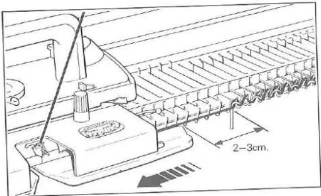 Silver Reed F-270 - SETTING CARRIAGE - 7