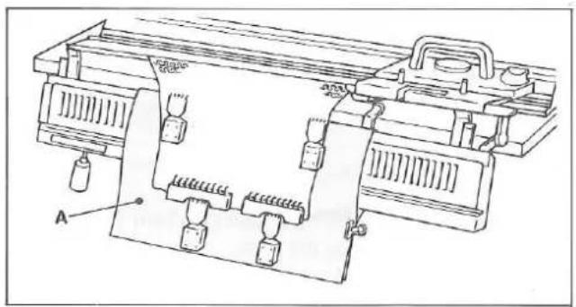 Silver Reed F-270 - NOTE FOR USING THE LACE CARRIAGE - 2