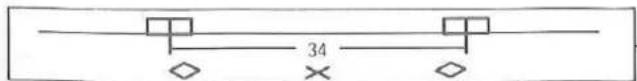 Silver Reed F-270 - READING OPERATION TABLE - 1