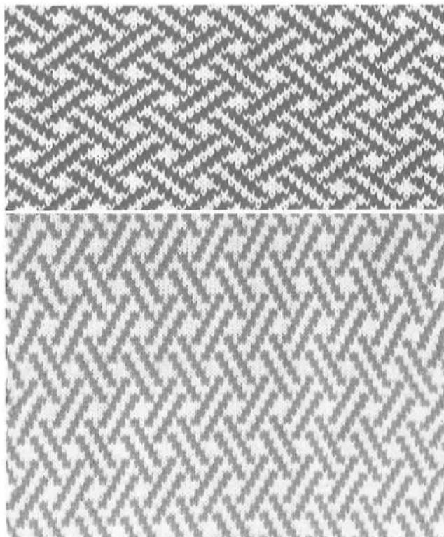 Silver Reed F-270 - FAIR ISLE(KNIT-IN) - 4
