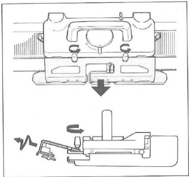 Silver Reed F-270 - FOR MAIN CARRIAGE - 1