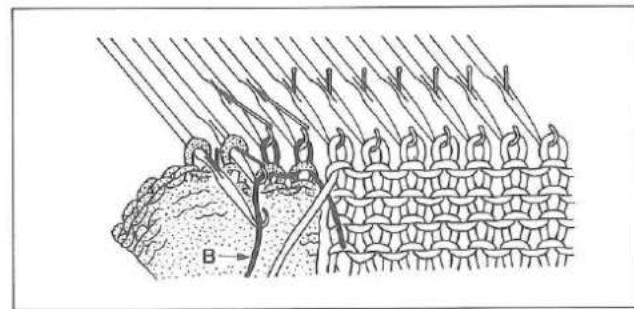 Silver Reed F-270 - DECREASING MULTIPLE STITCHES - 5
