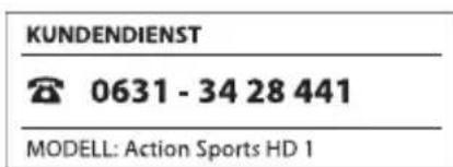 Maginon Action Sports HD 1 - Lagerung - 1