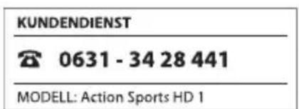 Maginon Action Sports HD 1 - K - 1