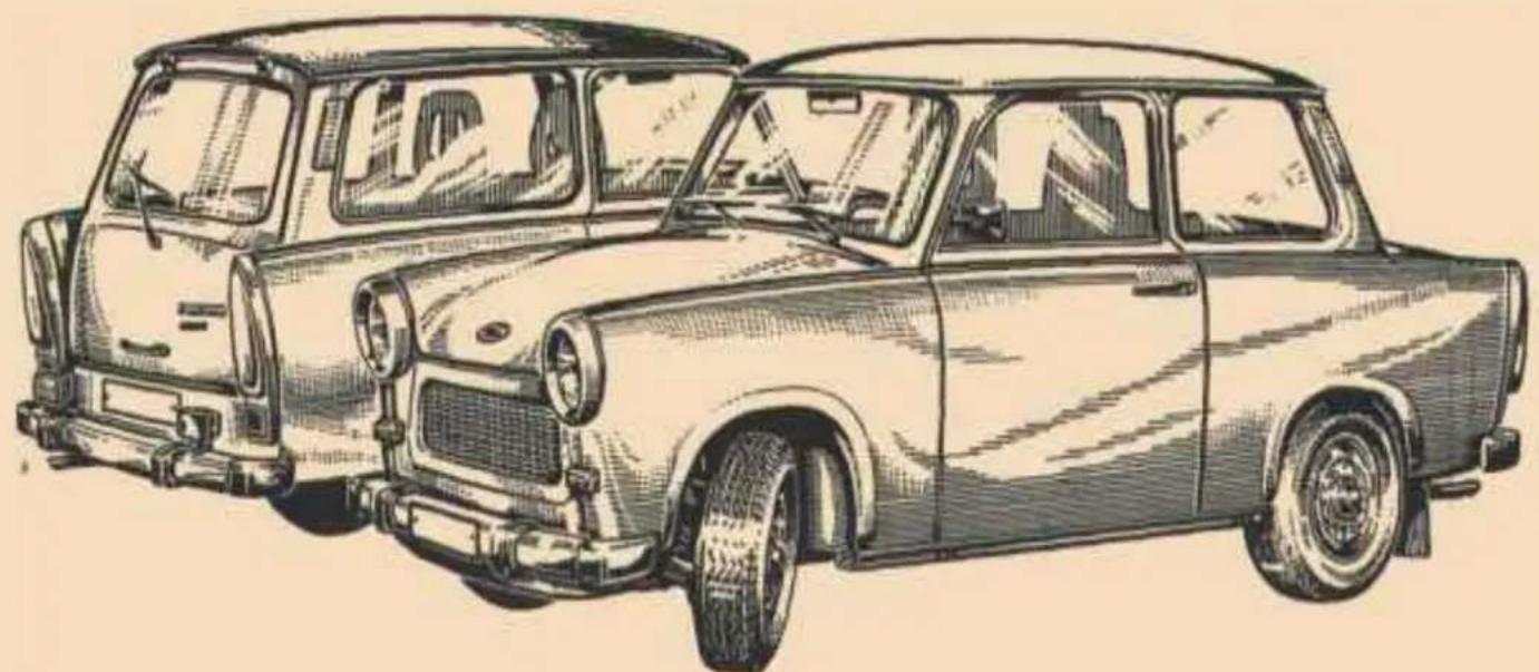 Trabant 601S (1988) - Verehrter "Trabant"-Fahrer! - 1