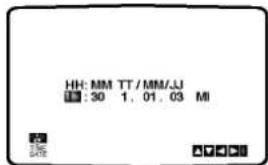 HH: MM TT / MM/JJ 30 1, 01, 03 MI