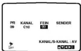 PR 09 KANAL C10 FEIN SENDER KANAL/S-KANAL : AV