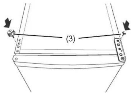 Hanseatic HMKS5144A1S - Changing the door hinges - 8