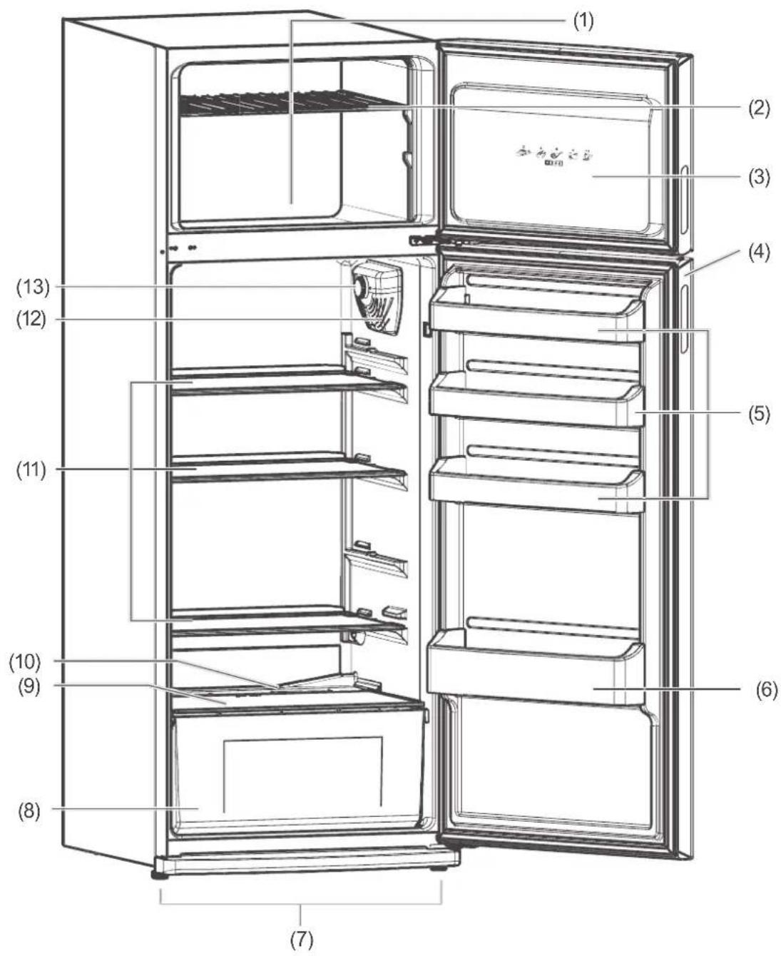 Hanseatic HKT17560A2I - Appliance parts/control elements - 1