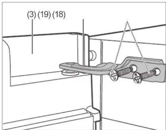 Hanseatic HKT17560A2B - Attaching the doors - 2
